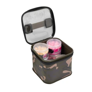 Borseta Fox Aquos Camo Bait Storage Medium 17cm x 17cm x 9cm Borseta Fox Aquos Camo Bait Storage Medium 17cm x 17cm x 9cm