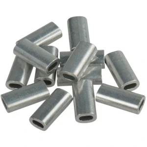 Bride Simple SAVAGE GEAR Aluminiu Crimp Sleeves, 1.00mm, 16buc/pac Bride Simple SAVAGE GEAR Aluminiu Crimp Sleeves, 1.00mm, 16buc/pac