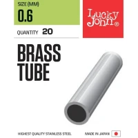 Bride pentru Strune LUCKY JOHN LJP5123 Brass Tube 1.0mm, 20buc/pac