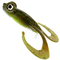 Broasca Gunki Bull Frog, 10cm, 16.1g, Watermelon Chart, 2buc/pac