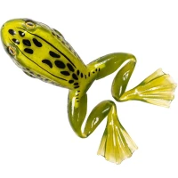 Broasca LIVE TARGET Freestyle Frog Unrigged, Moss / Yellow, 7.5cm, 2buc/pac Broasca LIVE TARGET Freestyle Frog Unrigged, Moss / Yellow, 7.5cm, 2buc/pac