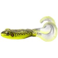 Broasca, Live, Target, Freestyle, Frog,, Fire, Tip, Chartreuse,, 7.5cm,, 2buc/pac, f1.lt.fsf75t525, Broaste Artificiale, Broaste Artificiale Live Target, Live Target