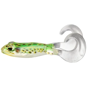 Broasca Live Target Freestyle Frog, Floro Green / Yellow, 7.5cm, 2buc/pac Broasca Live Target Freestyle Frog, Floro Green / Yellow, 7.5cm, 2buc/pac