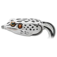 Broasca  Live Target Hollow Body Frog Walking Bait, Albino / White, 6.5cm, 21g Broasca  Live Target Hollow Body Frog Walking Bait, Albino / White, 6.5cm, 21g