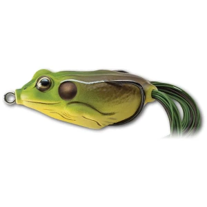 Broasca Live Target Hollow Body Frog Walking Bait, Green / Brown, 6.5cm, 21g Broasca Live Target Hollow Body Frog Walking Bait, Green / Brown, 6.5cm, 21g