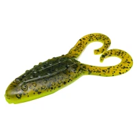 Broasca Strike King Gurgle Toad, Green Pumpkin Chartreuse Belly, 9.5cm, 5buc/plic Broasca Strike King Gurgle Toad, Green Pumpkin Chartreuse Belly, 9.5cm, 5buc/plic