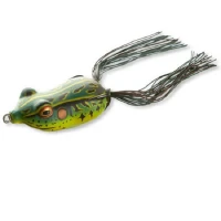 Brosca Artificiala DAIWA Soft D-Frog, Verde, 6cm