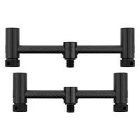 Buzz Bar 2 Posturi FOX Black Label Carbon Adjustable 110mm-125mm, 2buc/set