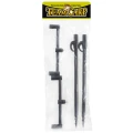 Set 2 Buzzbar + Bank Stick Konger Pro Carp 40-62cm/25cm Set 2 Buzzbar + Bank Stick Konger Pro Carp 40-62cm/25cm
