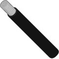 Cablu Baterie OCEANFLEX Galvanizat Black, 25mm, 50m, 1buc/pac