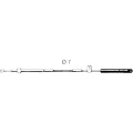 Cablu Comanda Motor ULTRAFLEX C5, 8ft, 2.44m