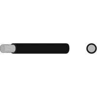 Cablu Electric Marinizat OCEANFLEX din Cupru Cositorit, 6.0mm², Negru, 30m