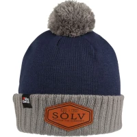 Caciula Abu Garia Solv Beany, Navy Blue With Beige Caciula Abu Garia Solv Beany, Navy Blue With Beige