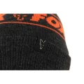 Caciula Fox Collection Bobble Black & Orange, Marime Univ. Caciula Fox Collection Bobble Black & Orange, Marime Univ.