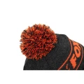 Caciula Fox Collection Bobble Black & Orange, Marime Univ. Caciula Fox Collection Bobble Black & Orange, Marime Univ.