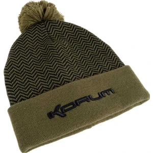 Caciula Korum Thermal Beanie Hat, Black-Olive Caciula Korum Thermal Beanie Hat, Black-Olive