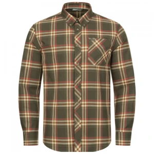 Camasa Blaser Sebastian Dark Brown / Red Marime XL Camasa Blaser Sebastian Dark Brown / Red Marime XL
