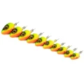 Cap Jig FOX RAGE Slick Pelagic Heads, Lemon Tiger, 80g, 1buc/pac