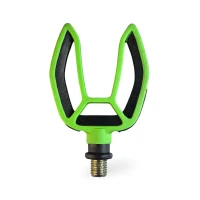 Suport Spate ZFISH Flexifit Rod Butt Grip, 75x55mm, Negru/Verde Fluo