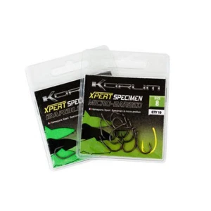Carlige Korum Xpert Specimen Micro-Barbed, Nr 6 10buc/plic  Carlige Korum Xpert Specimen Micro-Barbed, Nr 6 10buc/plic