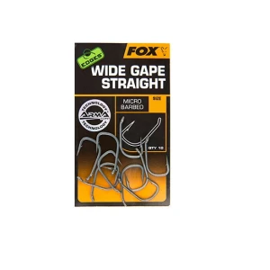 CARLIGE FOX ARMAPOINT WIDE GAPE STRAIGHT NR 4 10BUC CARLIGE FOX ARMAPOINT WIDE GAPE STRAIGHT NR 4 10BUC