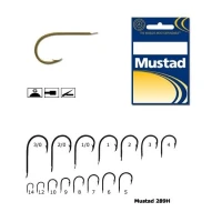 Carlig Mustad Auriu M289h Cioc De Papagal, Nr.2, 10buc/plic