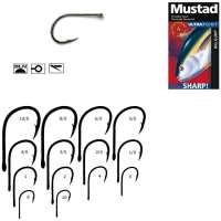 Carlig Mustad Negru Nichel M10829BLN Crap nr.1