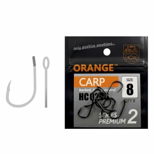 Carlig Orange Carp Hook Series 2 nr.12 8buc/plic Carlig Orange Carp Hook Series 2 nr.12 8buc/plic