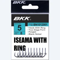 Carlige BKK Iseama-R Diamond Black Nickel Nr.2  8buc/plic