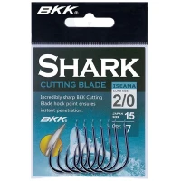 Carlige BKK Iseama Shark, Black Nickel, Nr.12, 12buc/pac