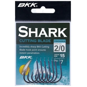 Carlige BKK Iseama Shark Black Nickel Nr.8 12buc/plic Carlige BKK Iseama Shark Black Nickel Nr.8 12buc/plic