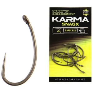Carlige CARP ACADEMY Karma Snag X, Nr.6, 10buc/pac