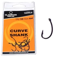 Carlige Claumar Curve Shank Teflon Technology Nr.6, 10buc/pac