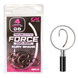 Carlige CPK Force Teflon Kurv Hooks, Nr.10, 10buc/pac