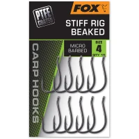 Carlige Fox Stiff Rig Beak, Size 5, 10 Buc/pac