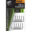 Carlige FOX Zig & Floater, Nr.8, 10buc/pac