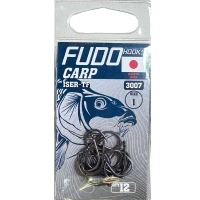 Carlige Fudo Iseama Ring , Black-nickel, Nr.10, 16buc/pac