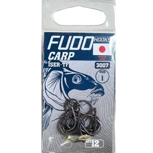 Carlige FUDO Iseama Ring , Black-Nickel, Nr.2, 13buc/pac