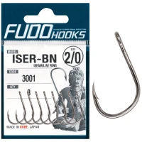 Carlige Fudo Iseama W Ring Teflonat Iser-tf Nr.2, 11buc/pac