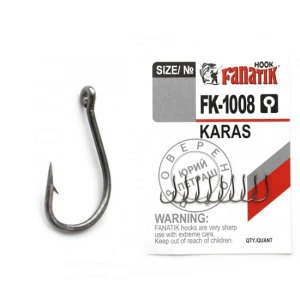 Carlige Fanatik FK-1008 No.10 Karas 8buc/plic Carlige Fanatik FK-1008 No.10 Karas 8buc/plic