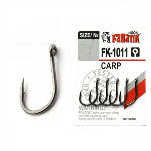 Carlige Fanatik FK-1011 No.4 Carp 8buc/plic Carlige Fanatik FK-1011 No.4 Carp 8buc/plic