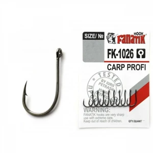 Carlige Fanatik FK-1026 No.4 Carp Profi 8buc/plic
