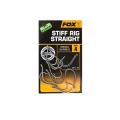 Carlige Fox Edges Stiff Rig Straight, Nr.8, 10buc/plic  Carlige Fox Edges Stiff Rig Straight, Nr.8, 10buc/plic