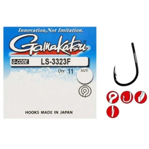 Carlige GAMAKATSU LS-3323F, Nr.1/0, 4buc/pac