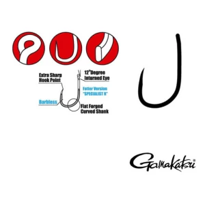 Carlige Gamakatsu G-Carp Specialist RX BL NR.6