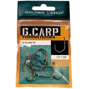 Carlige Golden Catch V-Claw, Nr. 8, 10buc/pac