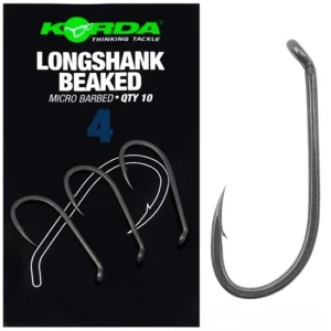 Carlige KORDA Long Shank Beaked, Micro Barbed, Nr.6, 10buc/pac