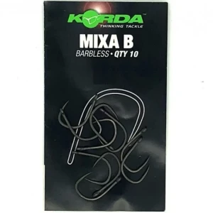 Carlige KORDA Mixa, Barbless, Nr.12, 10buc/pac