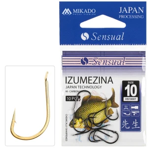 Carlige Mikado Sensual Izumezina Gold Nr.10 10buc/plic Carlige Mikado Sensual Izumezina Gold Nr.10 10buc/plic
