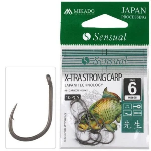 Carlige Mikado Sensual X-TRA Strong Carp Nr.8 10buc/plic